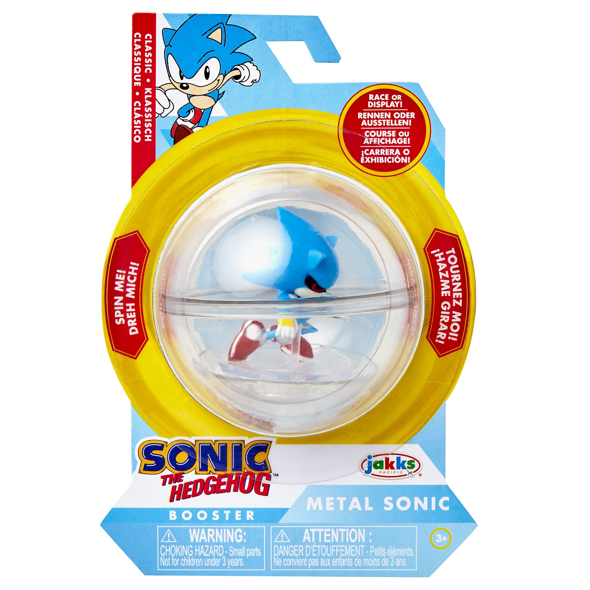 Foto 8 pulgar | Figura De Acción Sonic The Hedgehog Sonic Booster Metal Sonic - Venta Internacional.