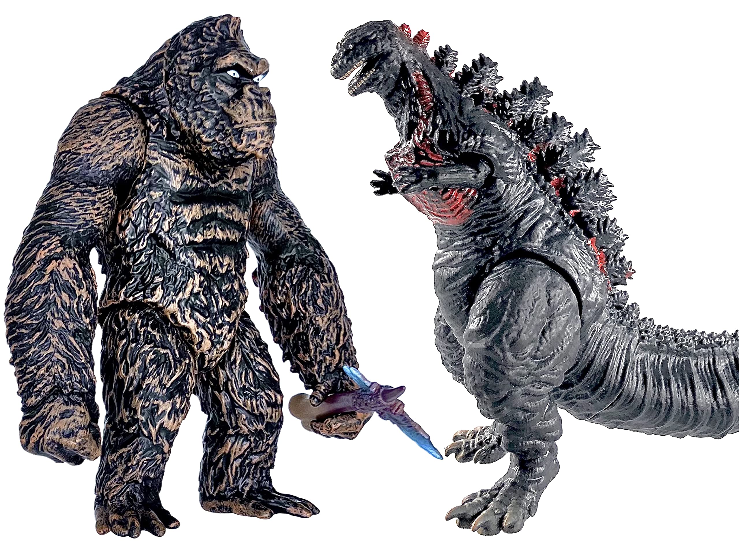Foto 2 pulgar | Figuras De Acción De Juguete Twcare Legendary Shin Godzilla Vs King Kong - Venta Internacional.