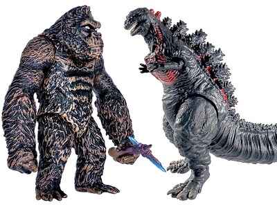 Foto 1 | Figuras De Acción De Juguete Twcare Legendary Shin Godzilla Vs King Kong - Venta Internacional.