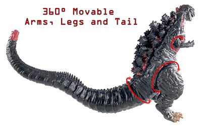 Foto 7 | Figuras De Acción De Juguete Twcare Legendary Shin Godzilla Vs King Kong - Venta Internacional.