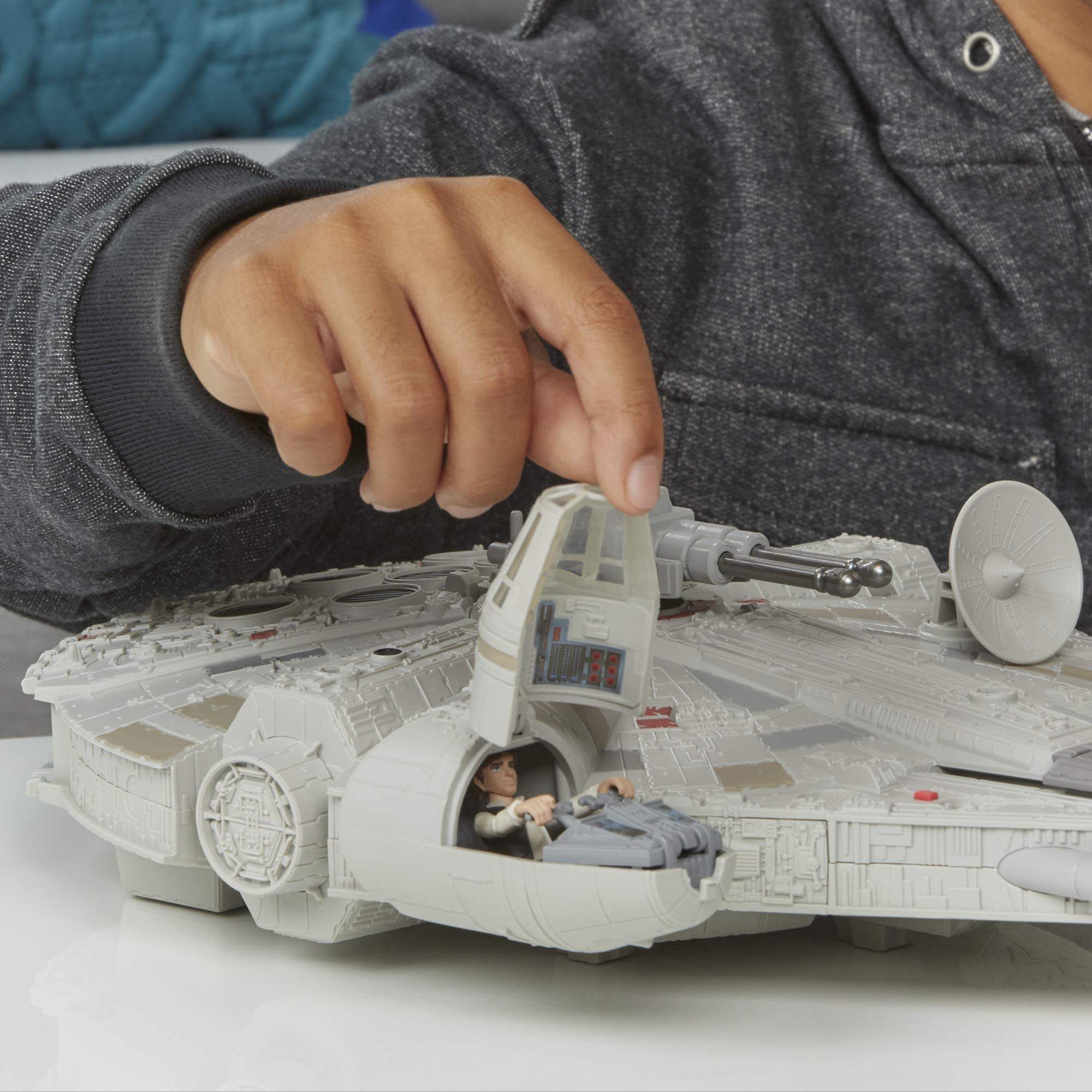 Foto 3 pulgar | Flota De Misiones De Juguete De Star Wars Han Solo Millennium Falcon 2.5 - Venta Internacional.