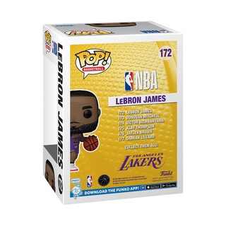 Foto 3 | Figura De Colección Funko Pop! Nba Lakers Le Bron James, 10 Cm - Venta Internacional.