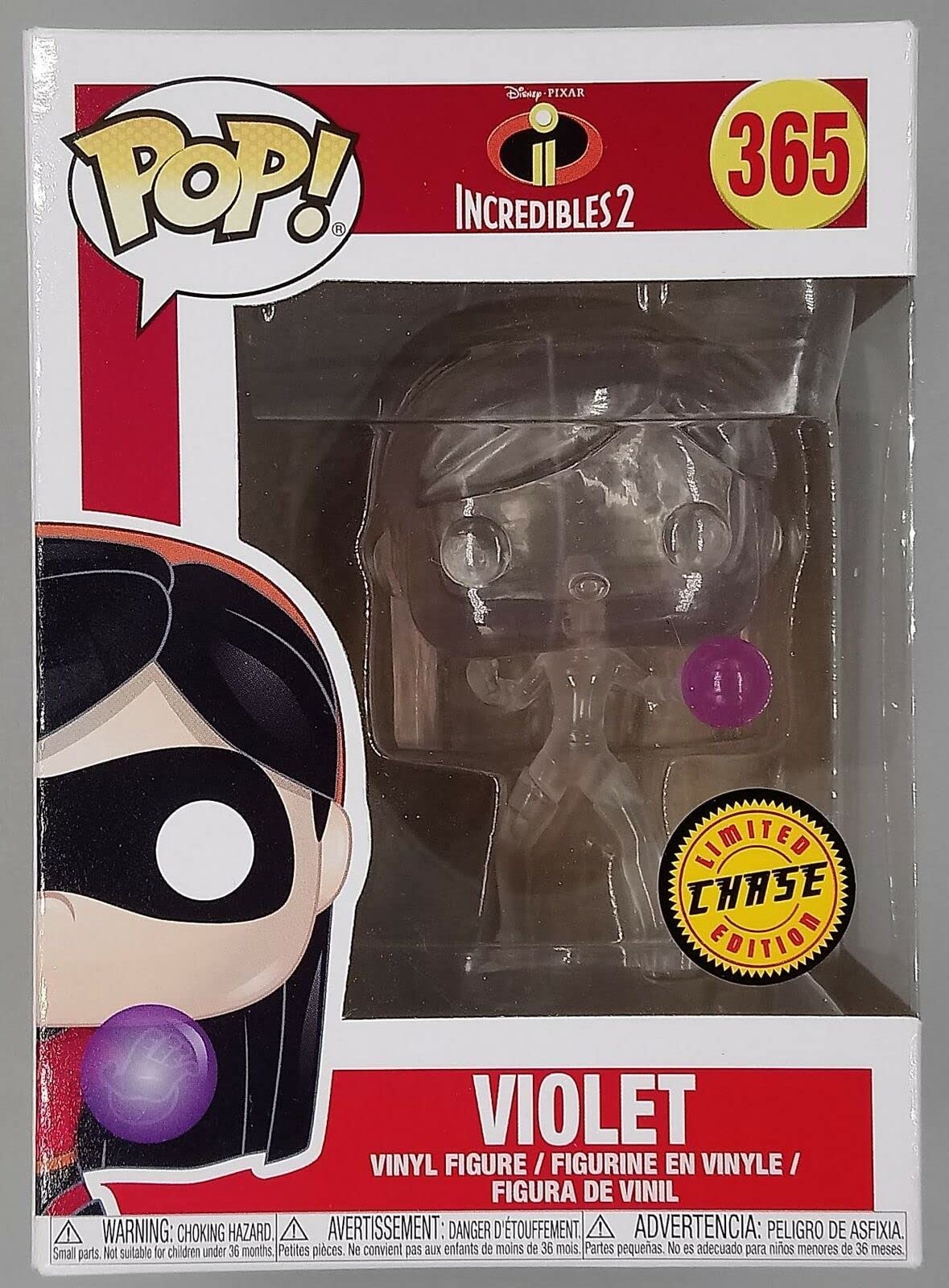Foto 2 pulgar | Figura De Vinilo Funko Pop! Disney Pixar Los Increíbles 2 Violeta - Venta Internacional.