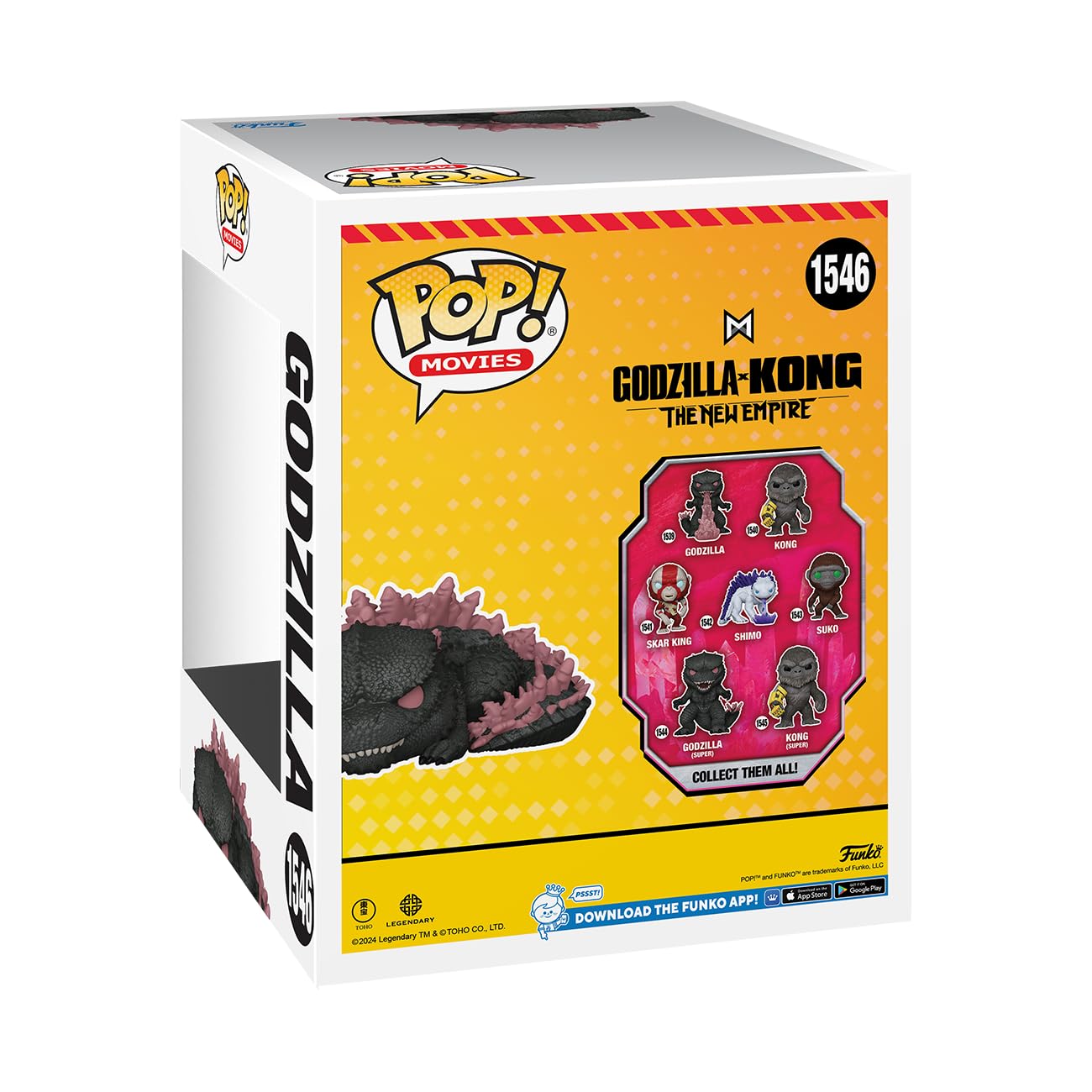 Foto 4 pulgar | ¡funko Pop! Películas Godzilla X Kong: El Nuevo Imperio Durmiendo - Venta Internacional.