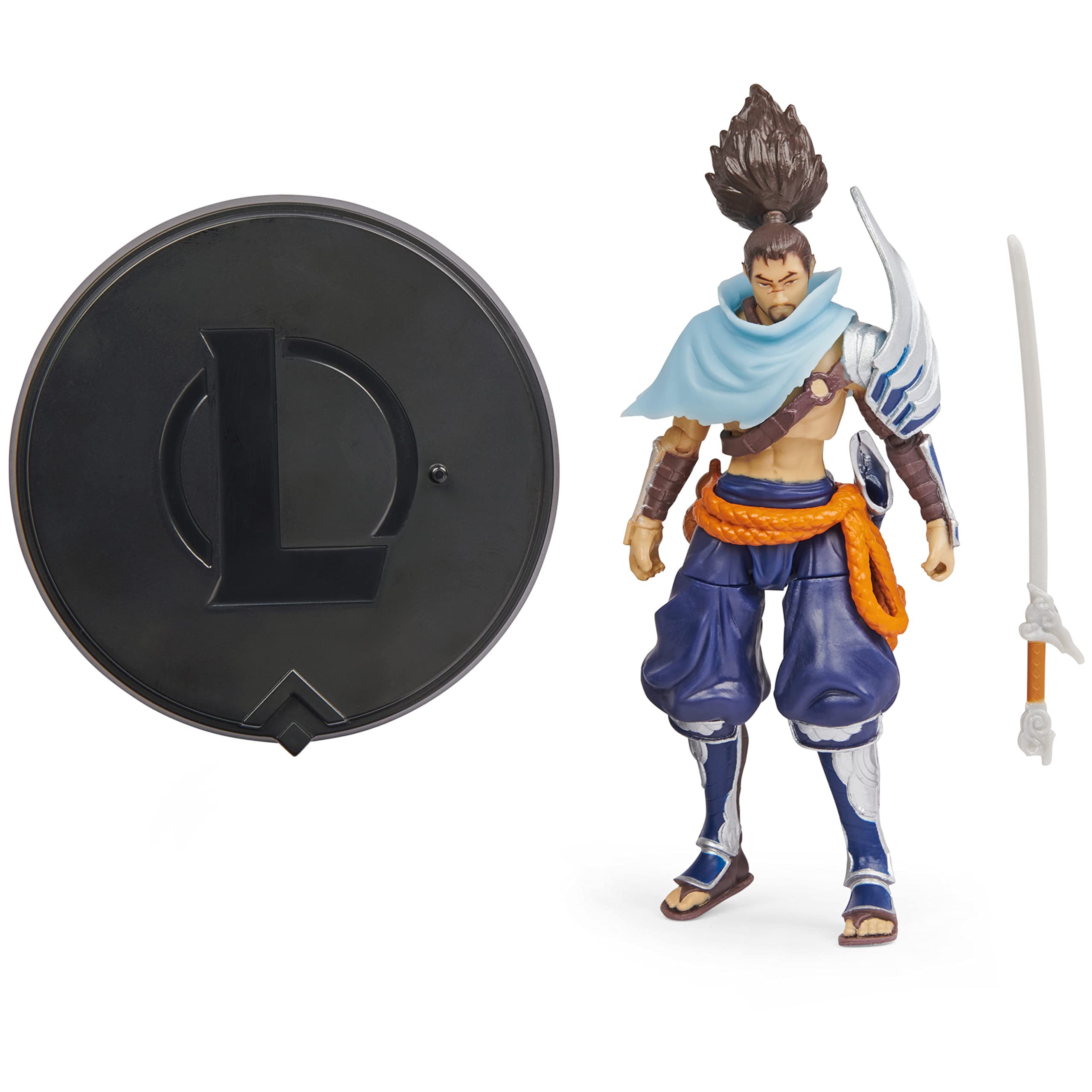 Foto 6 pulgar | Figura Coleccionable Yasuo De League Of Legends De 10 Cm Con Espada - Venta Internacional.