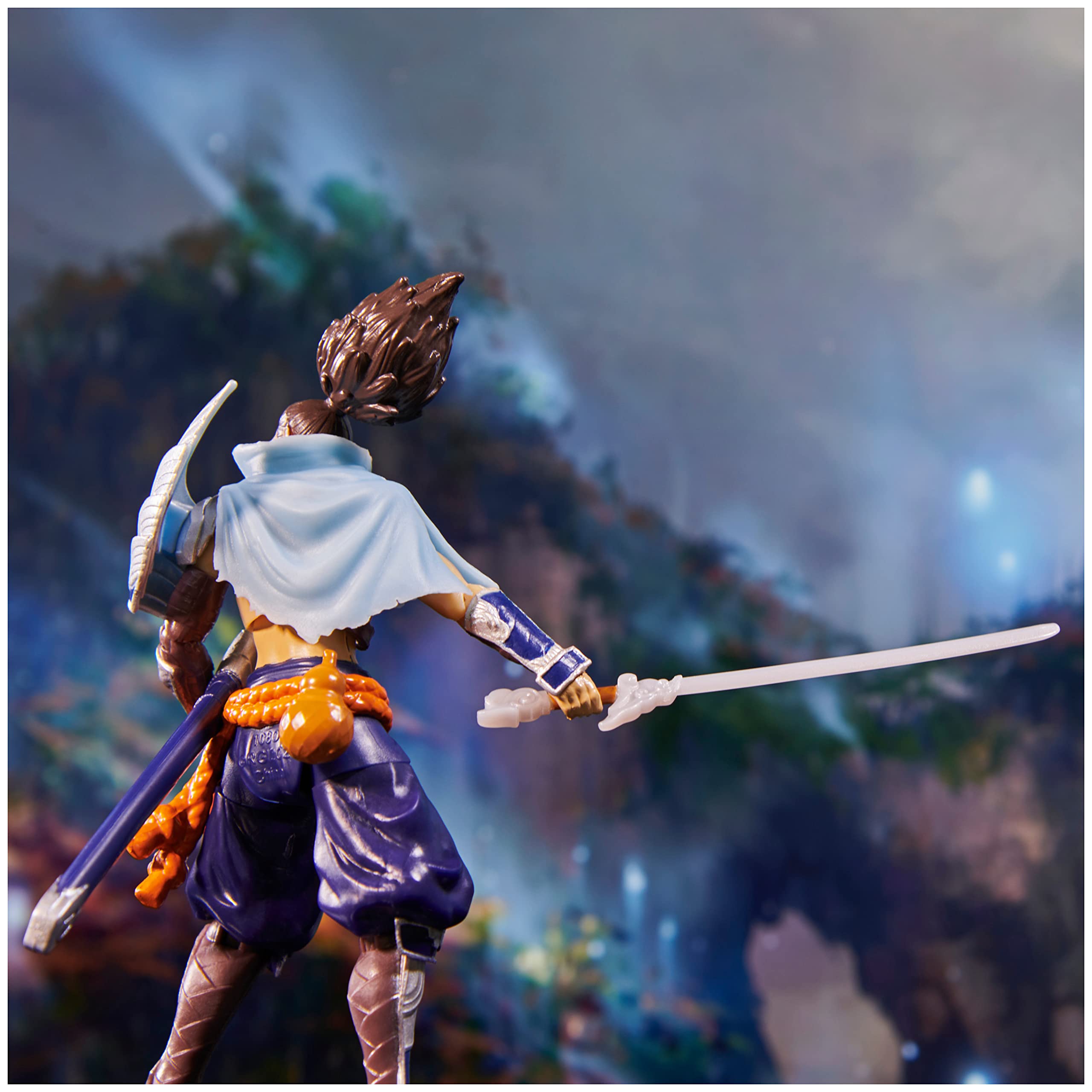 Foto 7 pulgar | Figura Coleccionable Yasuo De League Of Legends De 10 Cm Con Espada - Venta Internacional.
