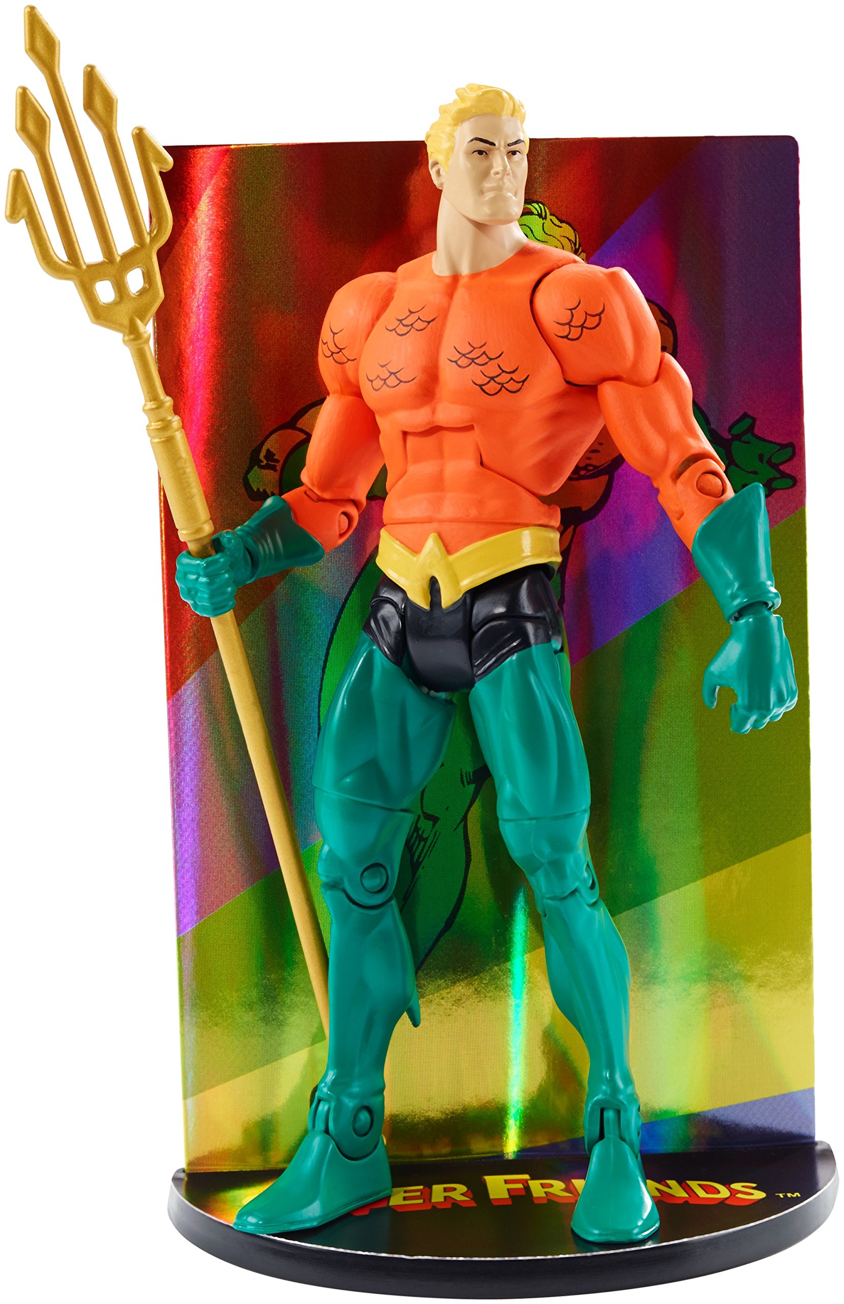 Foto 2 pulgar | Figura De Acción Mattel Dc Super Friends Aquaman Multiverse - Venta Internacional.