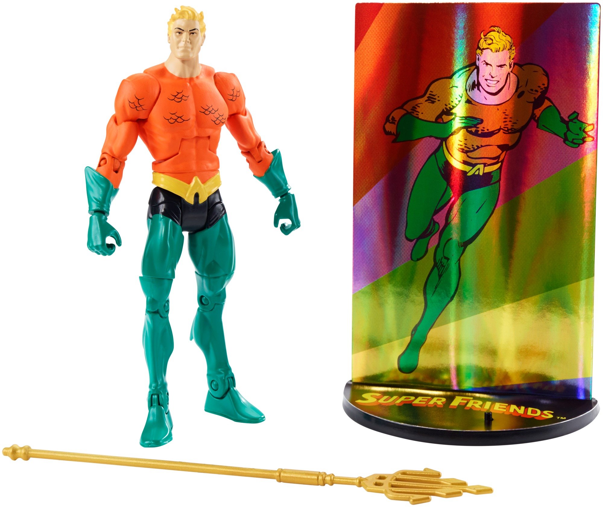 Foto 3 pulgar | Figura De Acción Mattel Dc Super Friends Aquaman Multiverse - Venta Internacional.