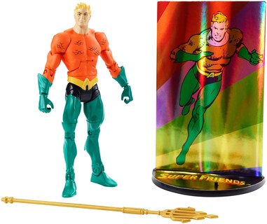 Foto 2 | Figura De Acción Mattel Dc Super Friends Aquaman Multiverse - Venta Internacional.
