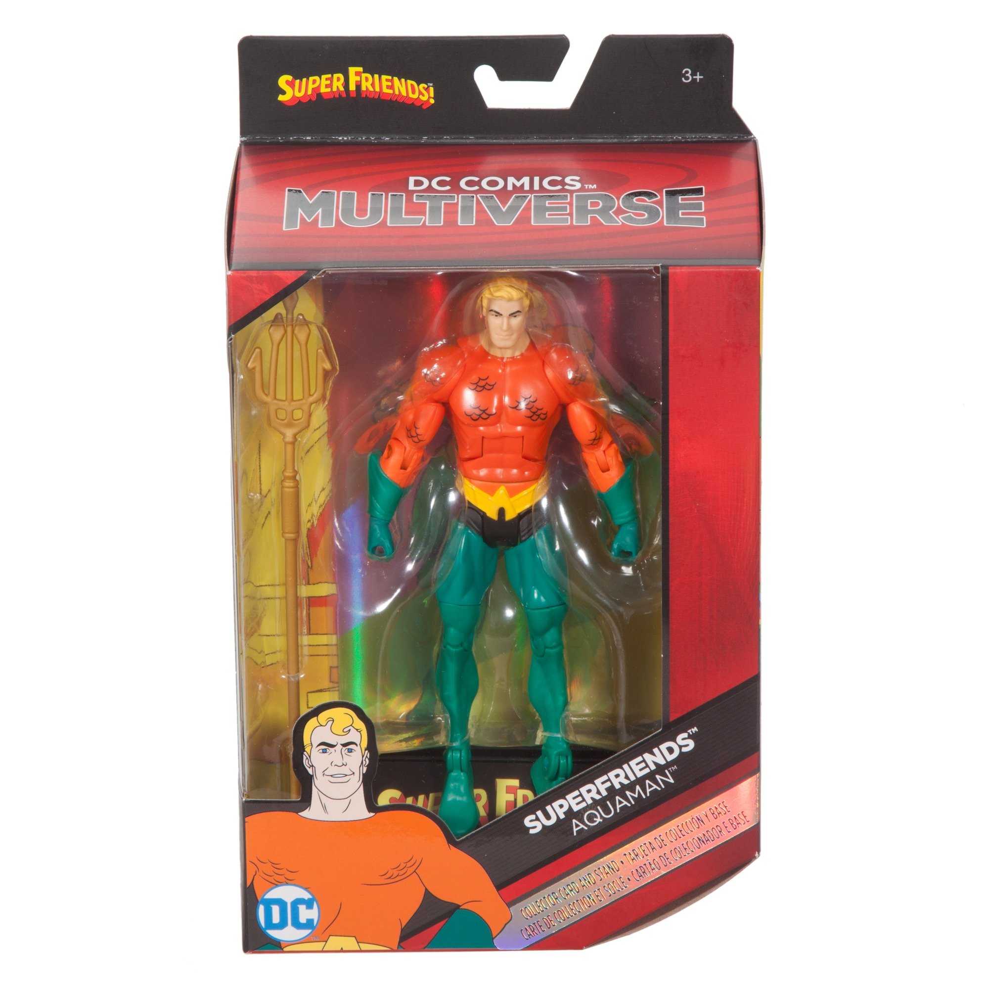 Foto 5 pulgar | Figura De Acción Mattel Dc Super Friends Aquaman Multiverse - Venta Internacional.
