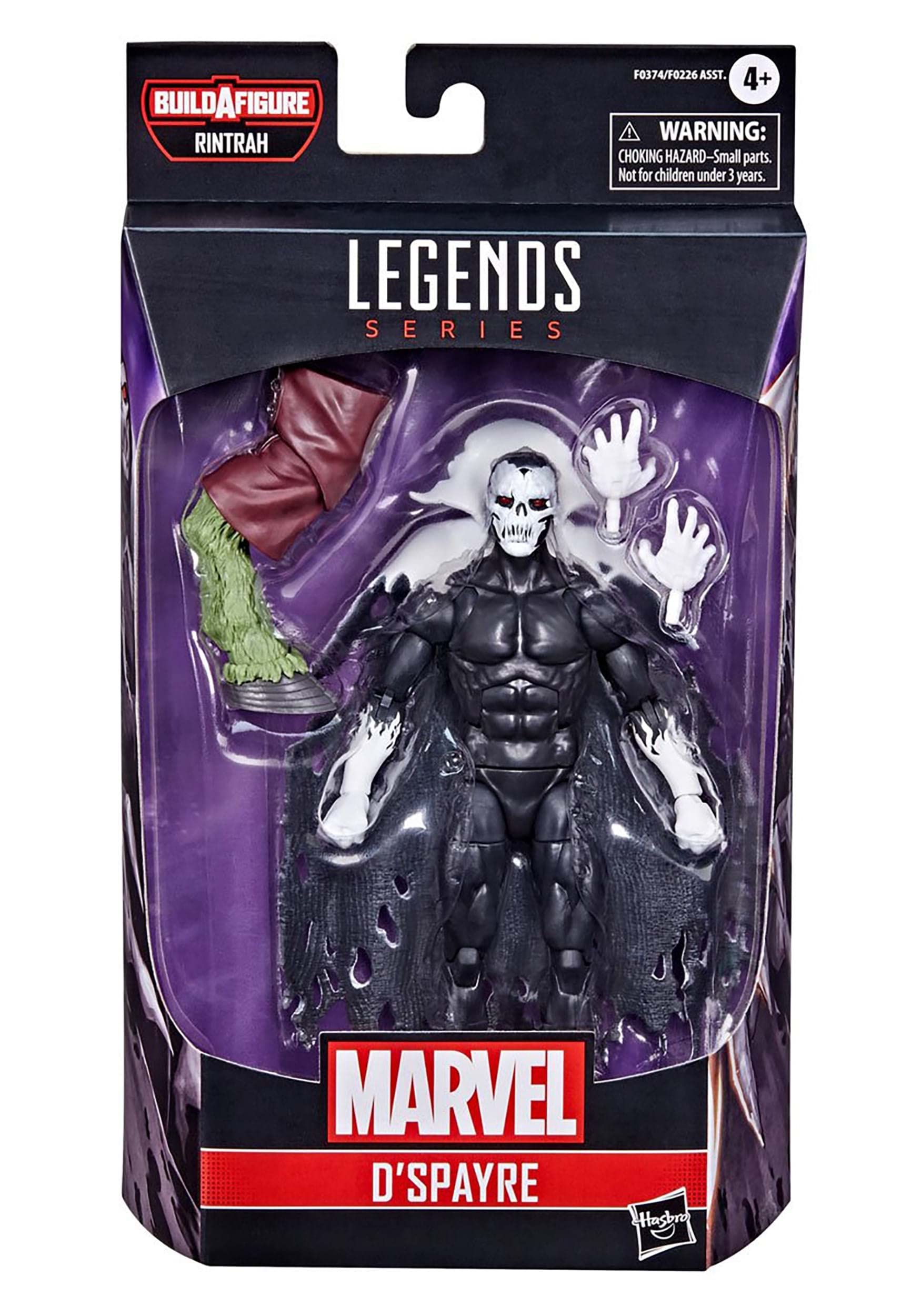 Foto 7 pulgar | Figura De Acción Marvel Legends Doctor Strange 15cm D'spayre - Venta Internacional.