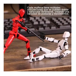 Foto 2 | 8pcs Figura Articulada Dummy 13 Lucky Muñeco -no Armado Belug Colores