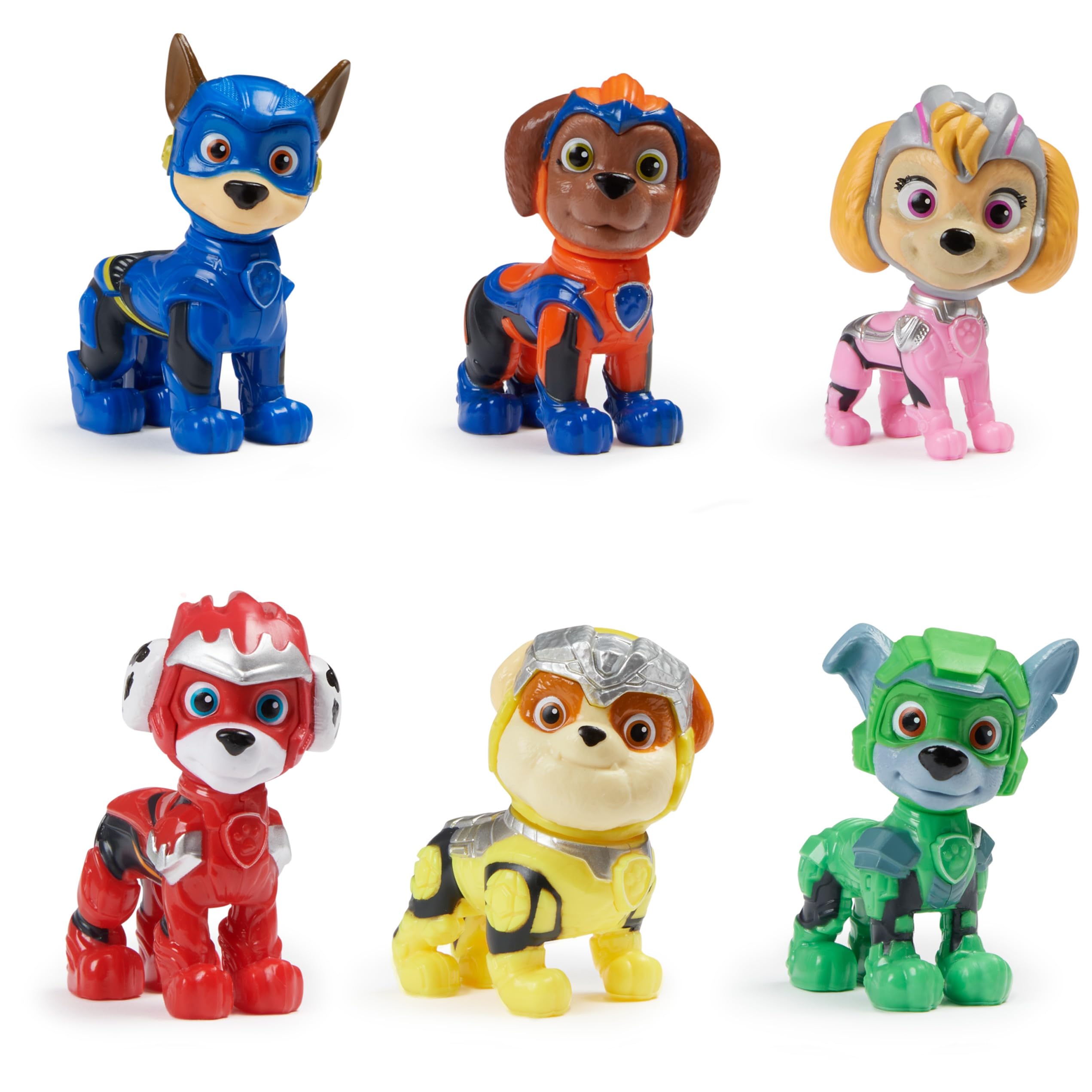 Foto 2 pulgar | Paquete De Regalo De Toy Figures: 6 Figuras De La Patrulla Canina: La Película Mighty - Venta Internacional.