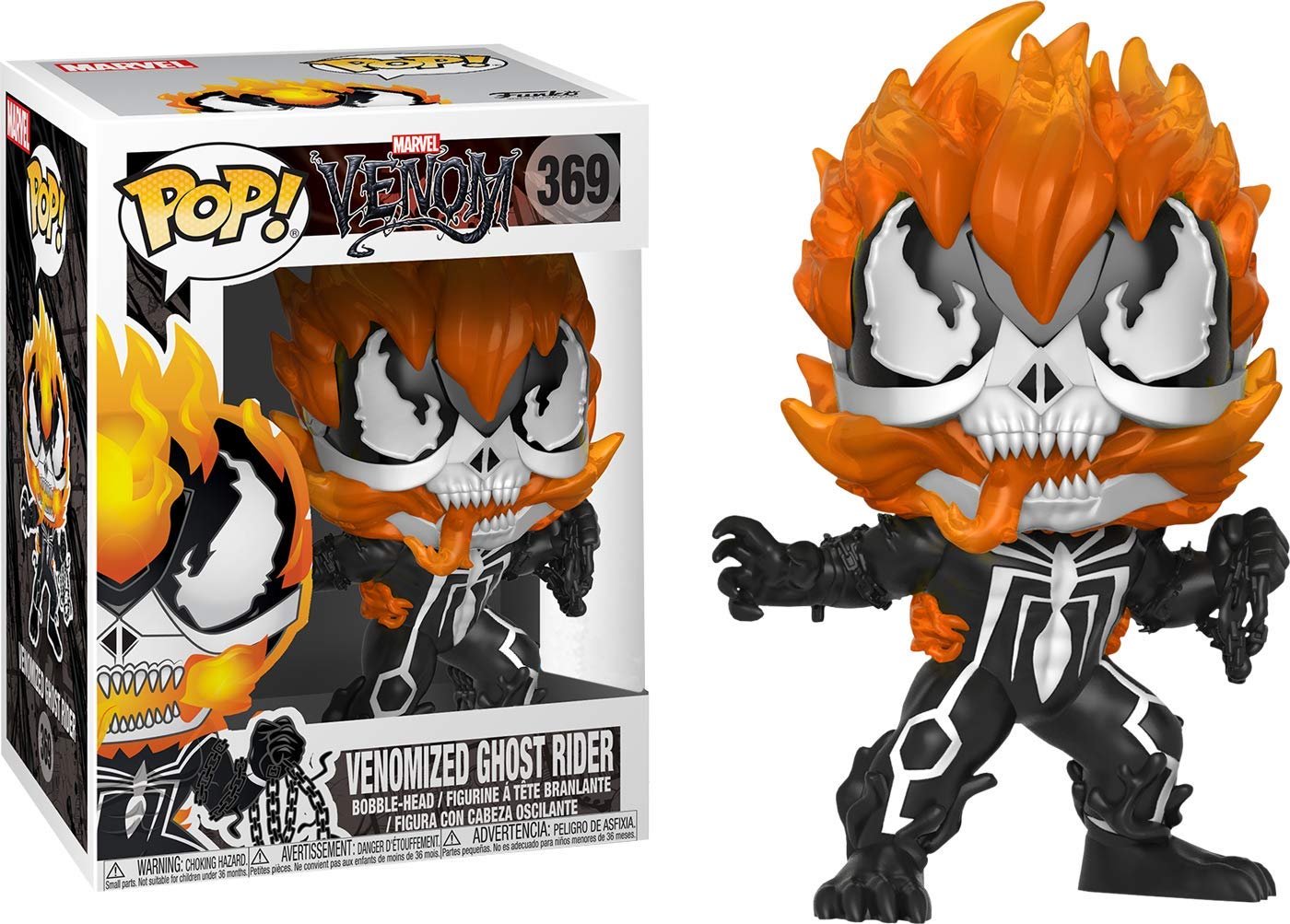 Foto 2 pulgar | Figura De Acción Funko Pop Movies Venomized Ghost Rider - Venta Internacional.