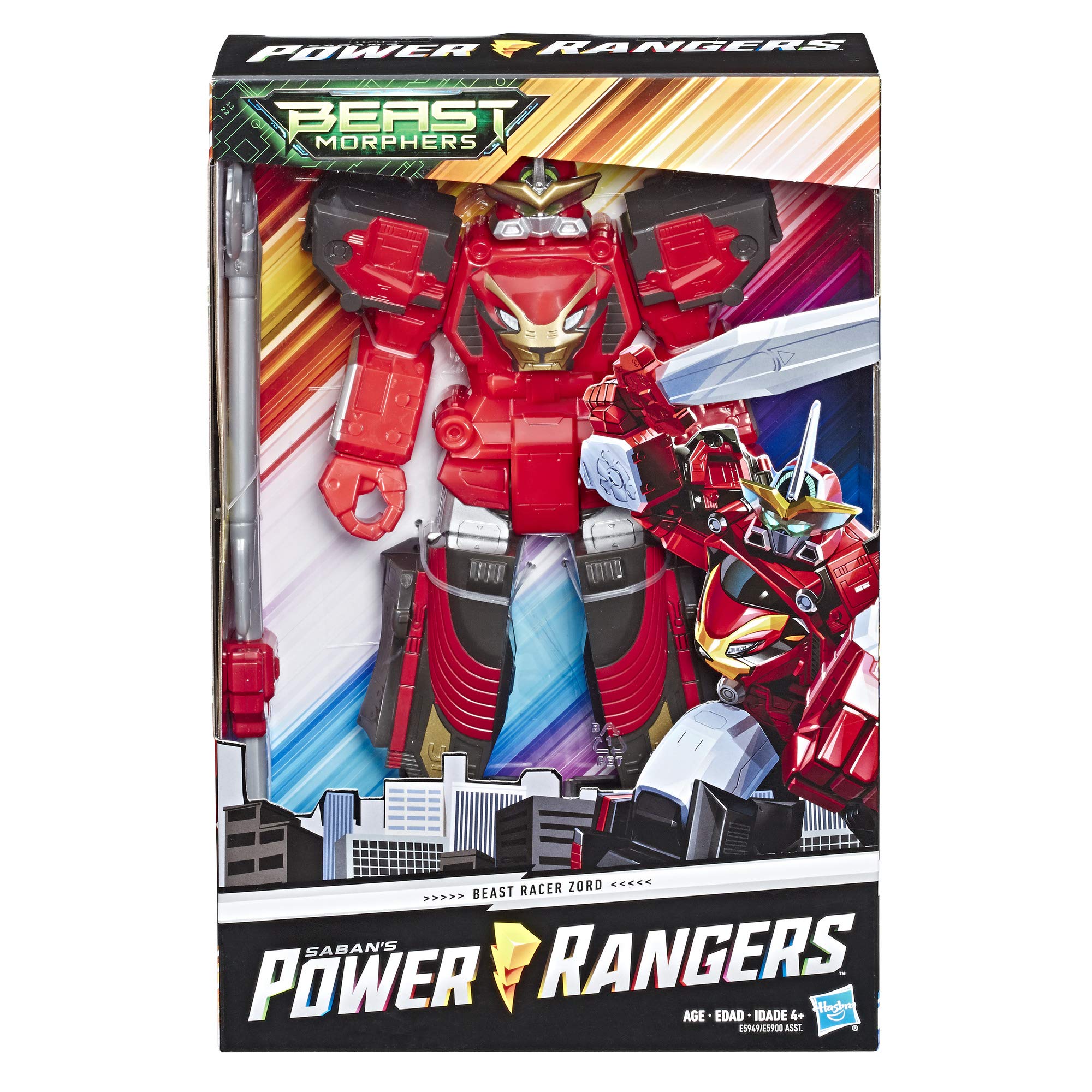 Foto 3 pulgar | Figura De Acción Power Rangers Beast Morphers Beast Racer Zord - Venta Internacional.
