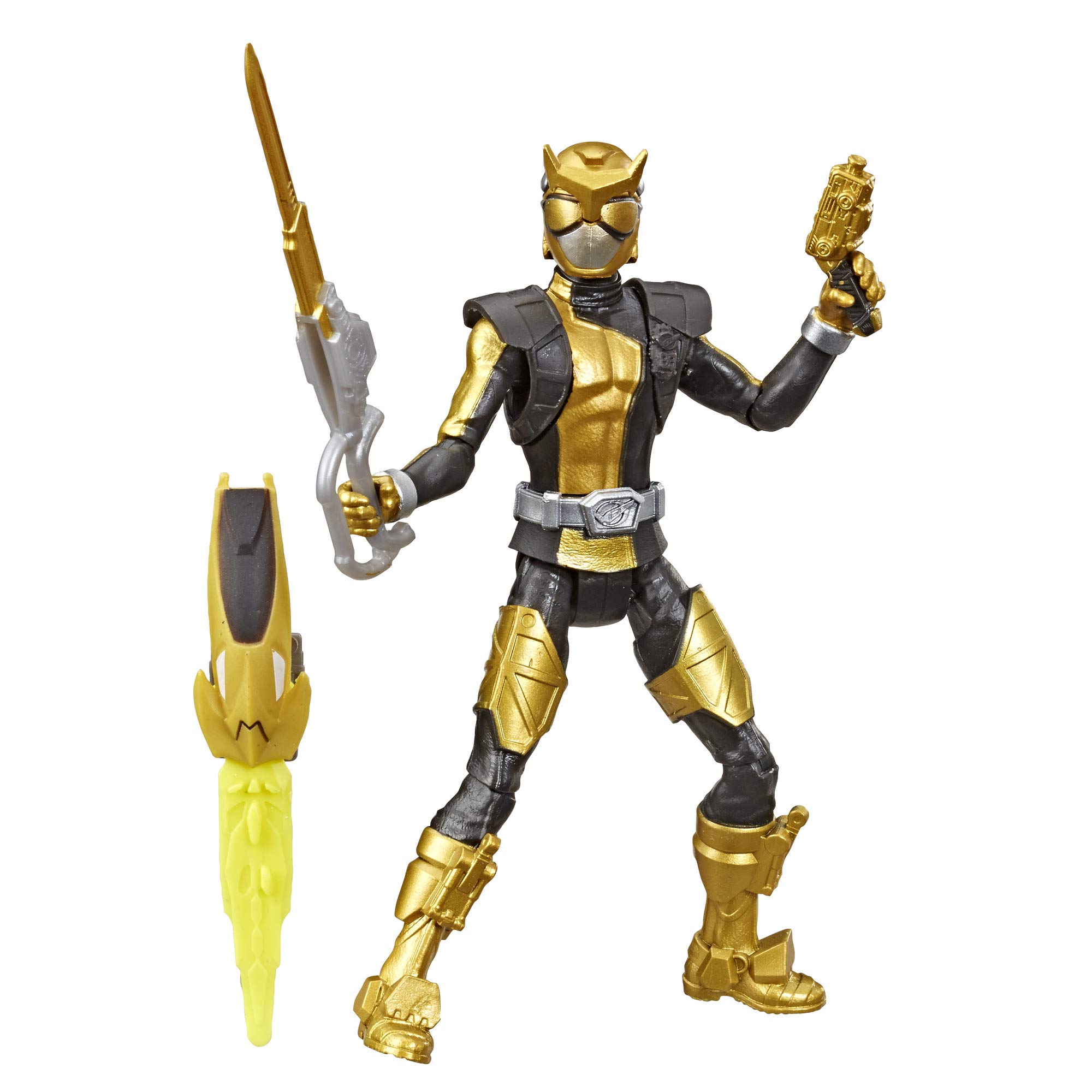 Foto 2 pulgar | Figura De Acción Hasbro Power Rangers Beast Morphers Gold Ranger - Venta Internacional.