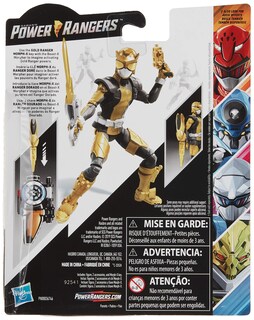 Foto 3 | Figura De Acción Hasbro Power Rangers Beast Morphers Gold Ranger - Venta Internacional.