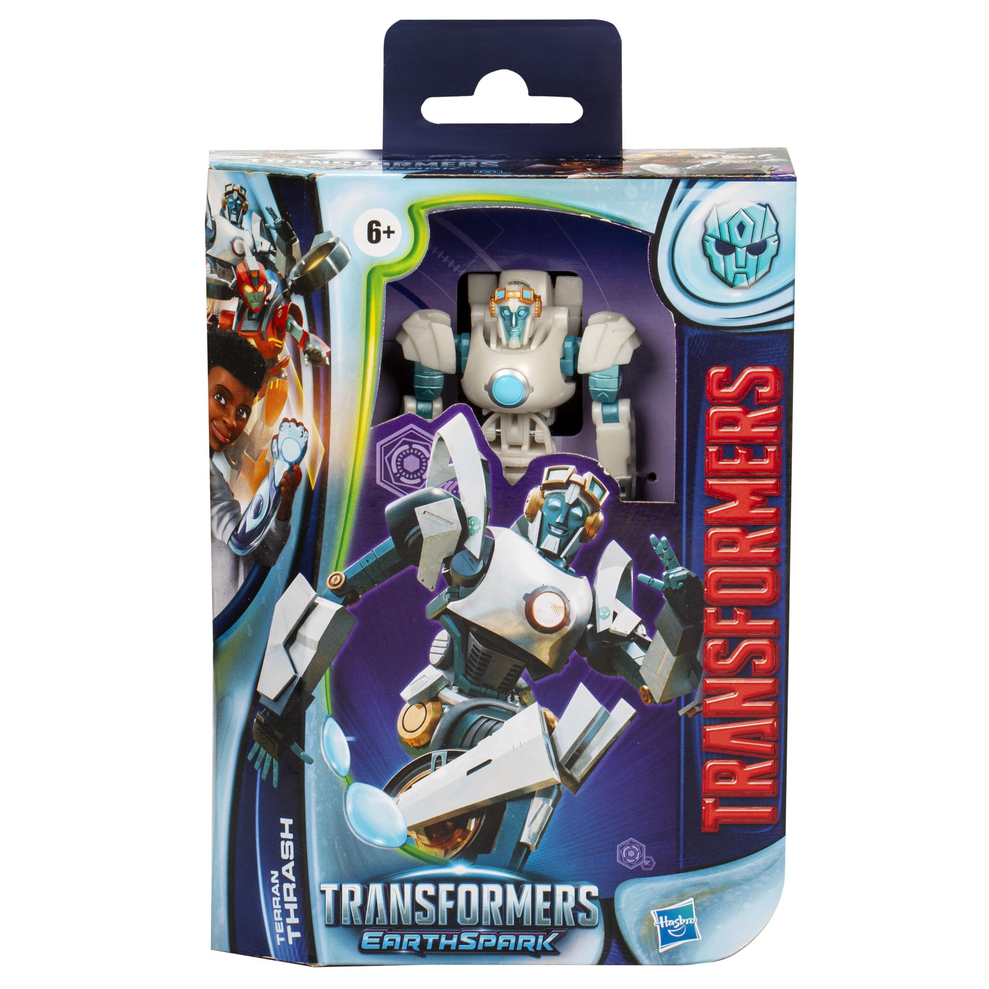 Foto 5 pulgar | Figura De Acción Transformers Earthspark Deluxe Terran Thrash - Venta Internacional.