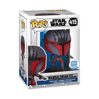 Foto 2 | Figura De Acción Funko Star Wars Mandalorian Super Commando - Venta Internacional.