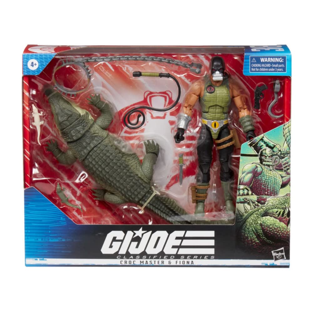 Foto 1 | Figuras De Acción G.i. Joe Classified Series Croc Master & Fiona - Venta Internacional.