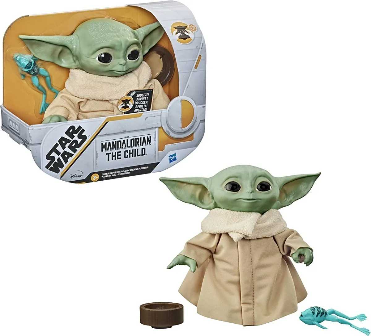 Foto 2 pulgar | Baby Yoda Star Wars The Child Talking Plush Toy