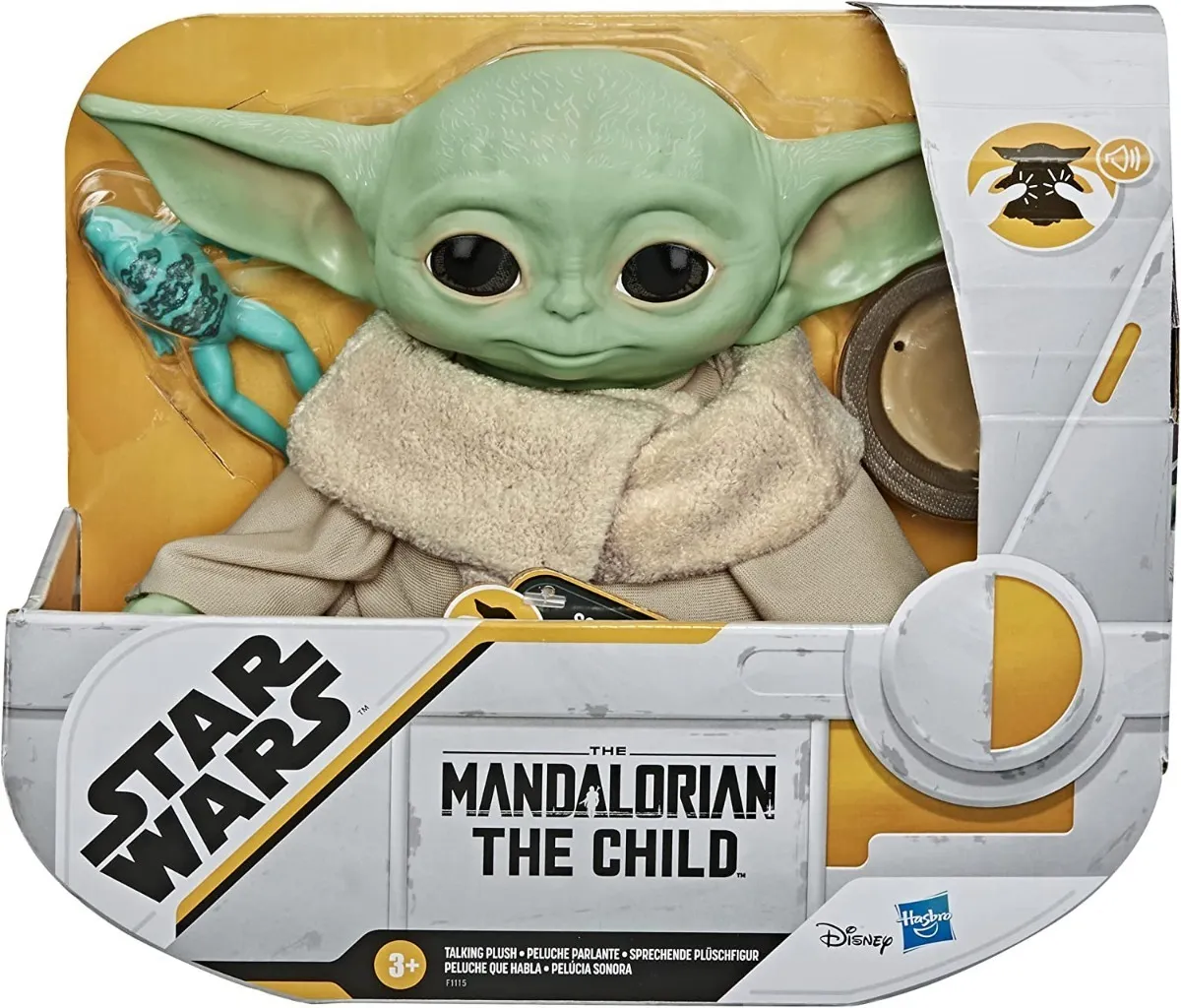 Foto 4 pulgar | Baby Yoda Star Wars The Child Talking Plush Toy