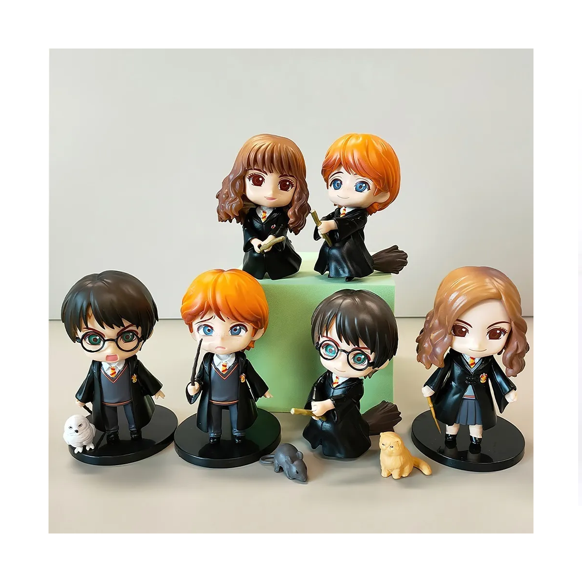 Foto 2 | Harry Potter Coleccion Juguetes Figuras Coleccionables 6 Pzs Lab.g Multicolor