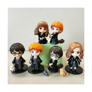Foto 2 | Harry Potter Coleccion Juguetes Figuras Coleccionables 6 Pzs Lab.g Multicolor