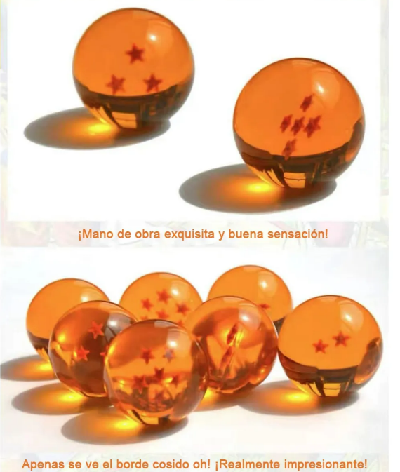 Foto 3 pulgar | Set Lujo De Esferas Del Dragón Xtellar  Colección Premium De Dragon Ball Z