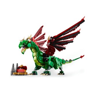 Foto 1 | Juguete Construcción Dragon 715pz Lab.g Verde Rojo