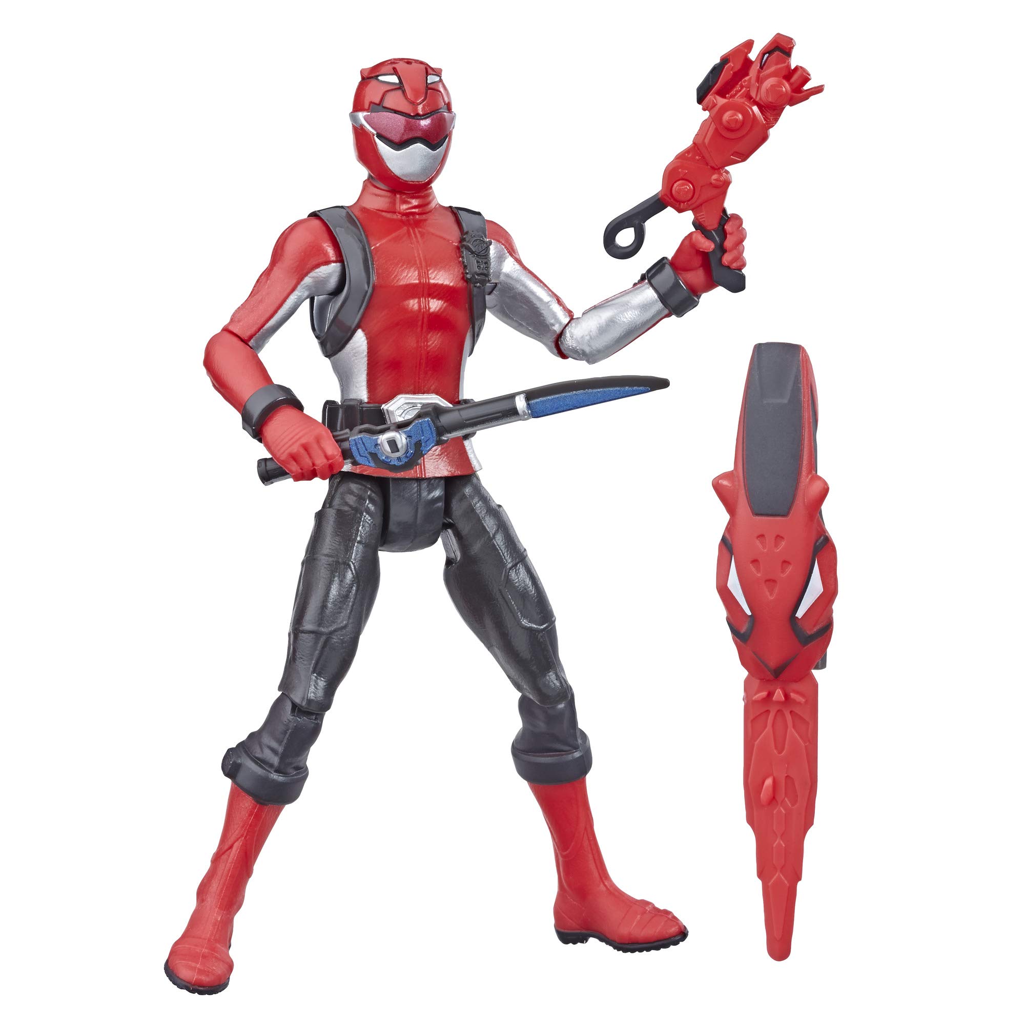 Foto 2 pulgar | Figura De Acción Power Rangers Beast Morphers Red Ranger 15 Cm - Venta Internacional.