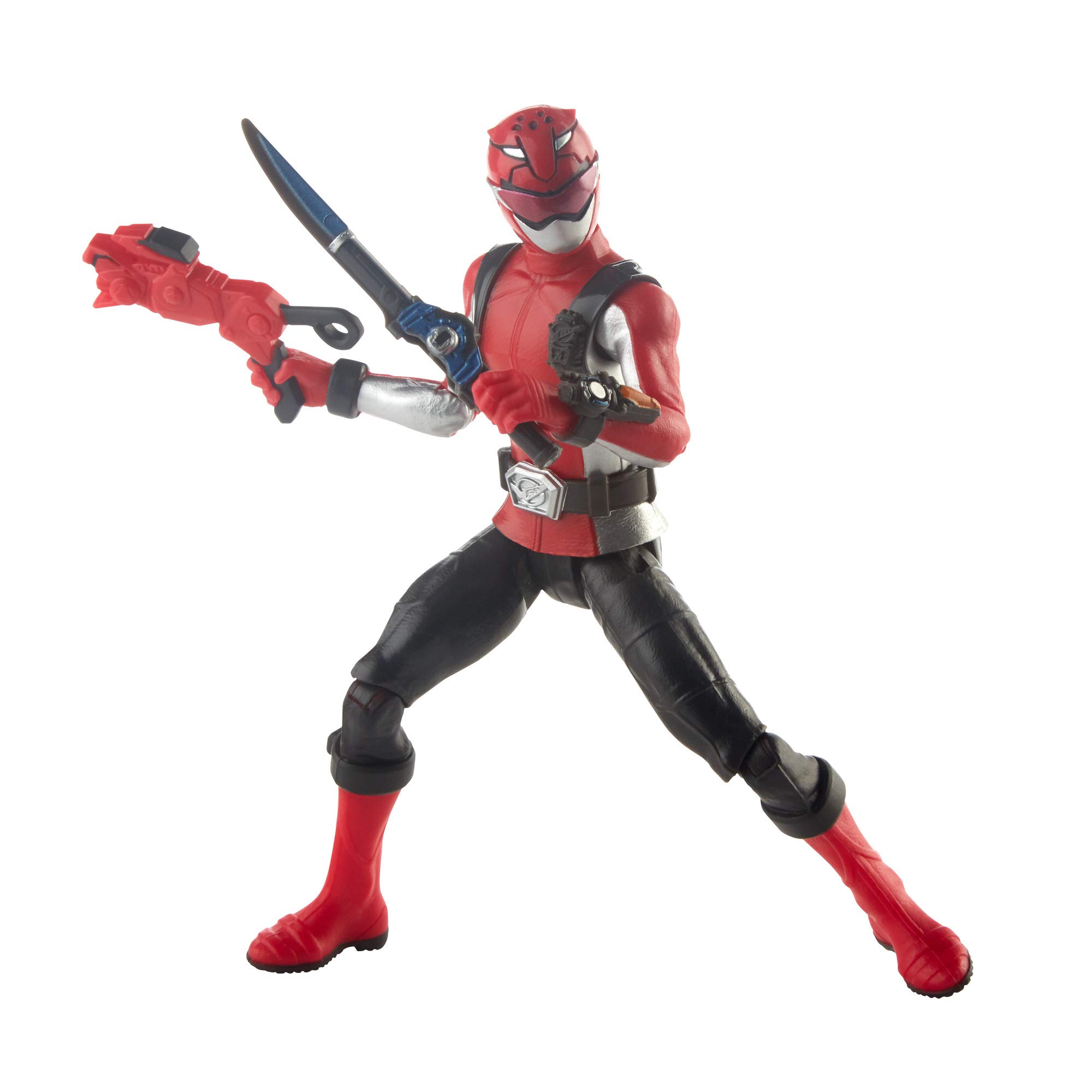 Foto 4 pulgar | Figura De Acción Power Rangers Beast Morphers Red Ranger 15 Cm - Venta Internacional.