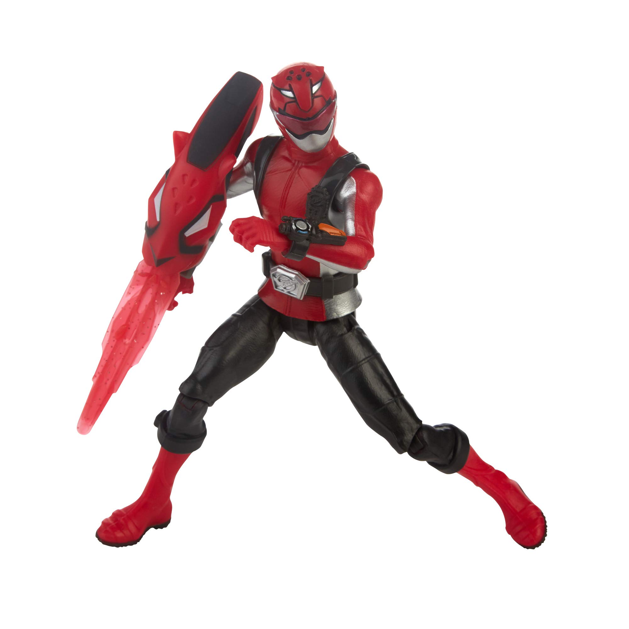 Foto 5 pulgar | Figura De Acción Power Rangers Beast Morphers Red Ranger 15 Cm - Venta Internacional.