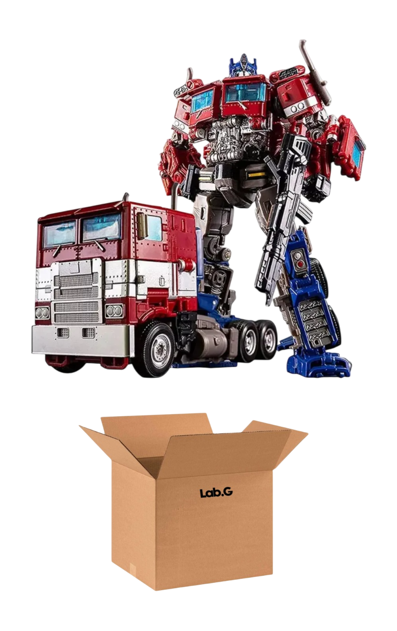 Foto 1 | Figura De Acción Carros Optimus Prime   Azul Rojo