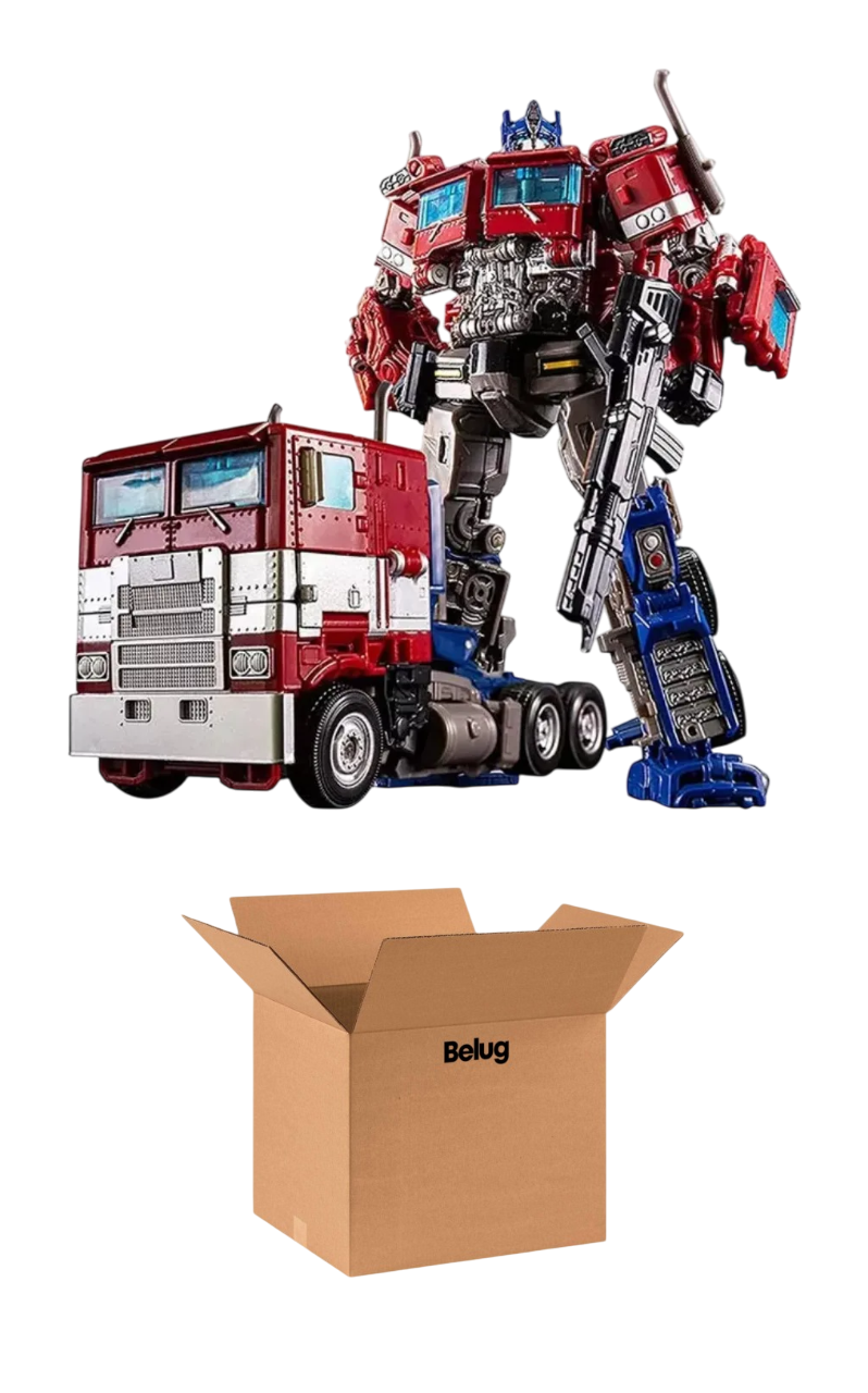 Foto 1 | Figura De Acción Carros Optimus Prime   Azul Rojo