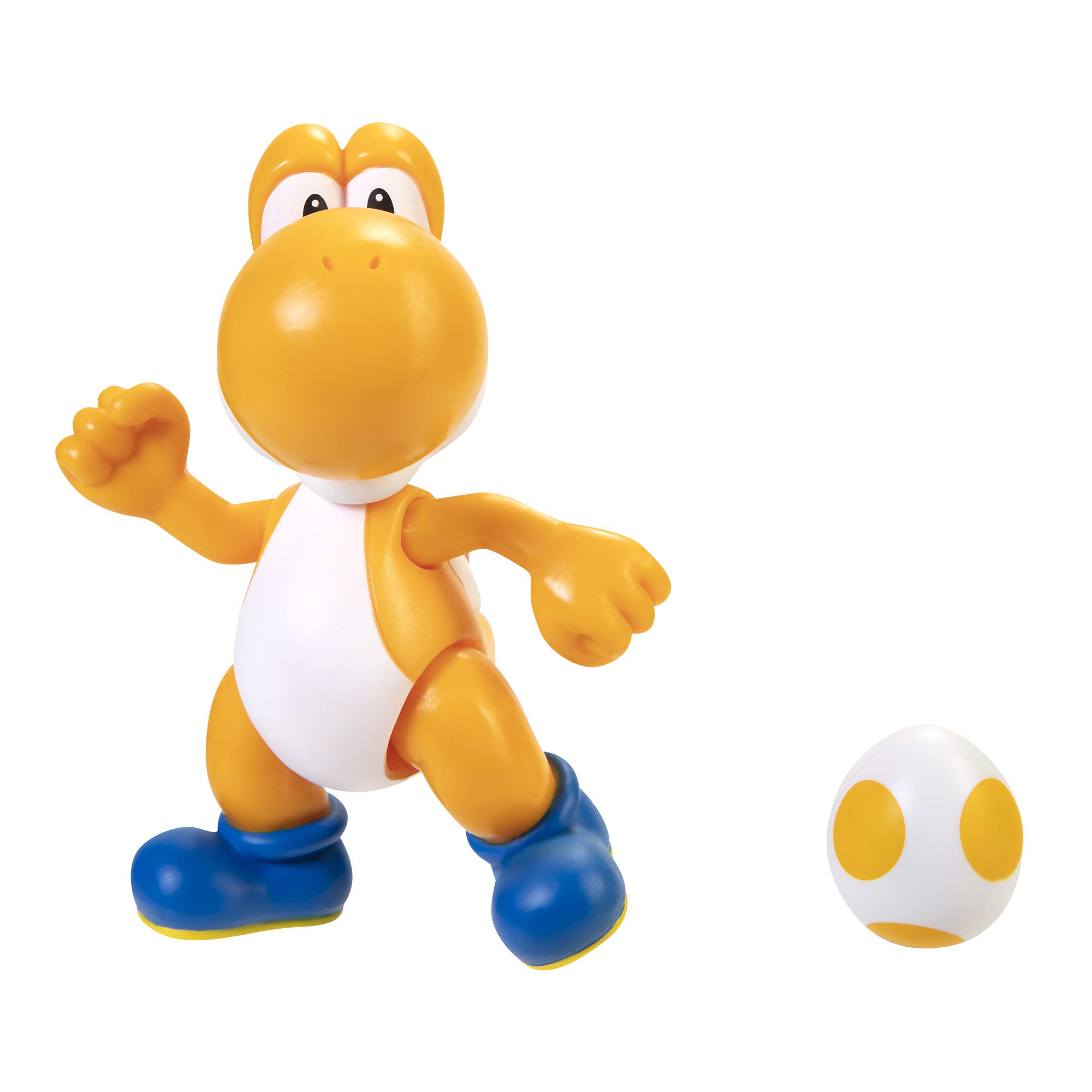 Foto 3 pulgar | Figura De Acción Super Mario Orange Yoshi De 10 Cm Con Accesorio De Huevo - Venta Internacional.