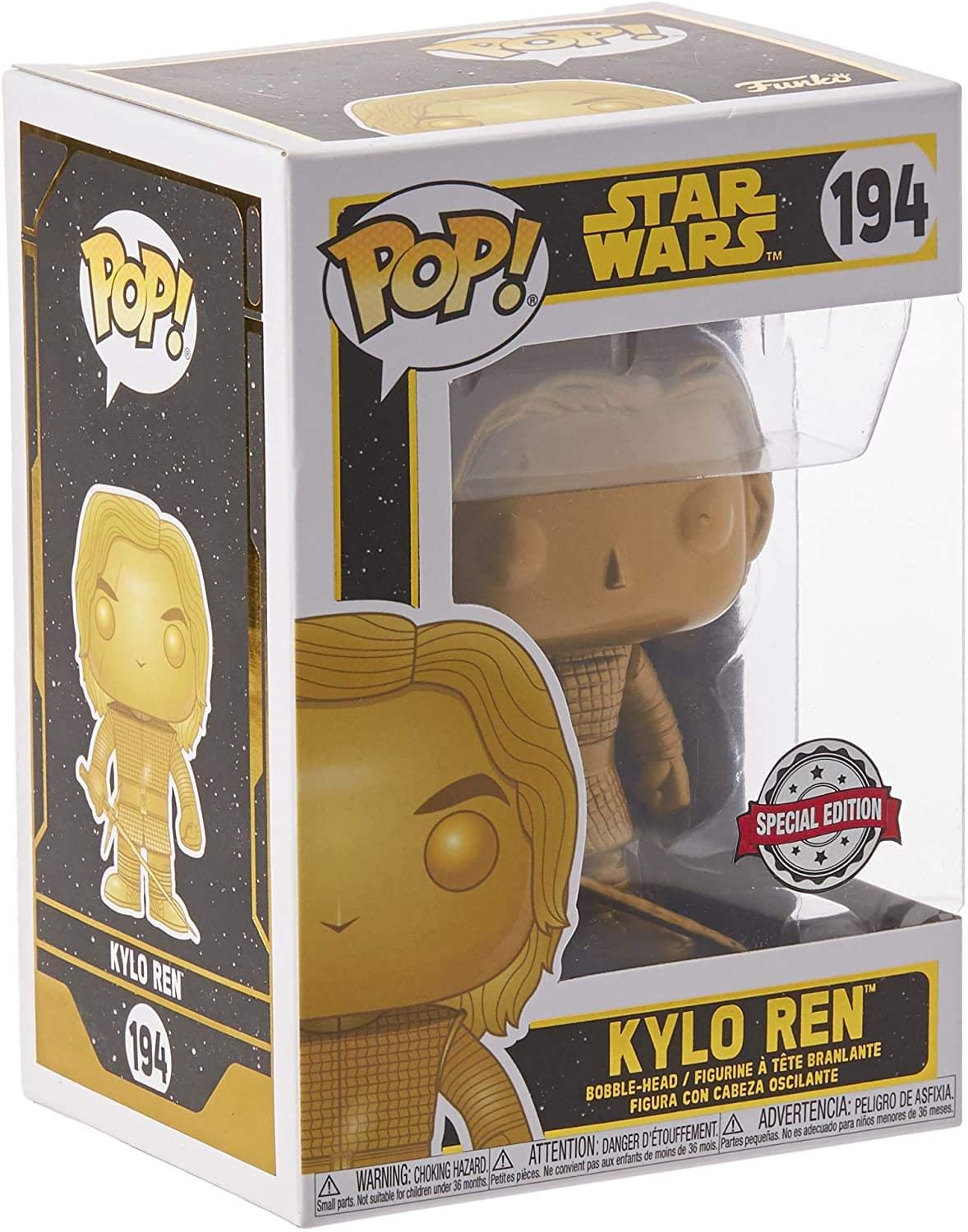 Foto 3 pulgar | Bobble-head Funko Star Wars Pop! El Ascenso De Skywalker: Kylo Ren - Venta Internacional.