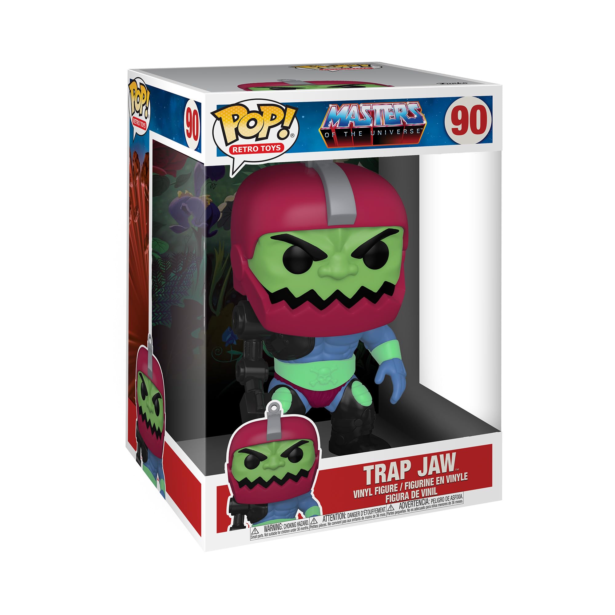 Foto 1 | Toy Funko Pop Jumbo Retro Toys Master's Of The Universe 10 Trapjaw - Venta Internacional.