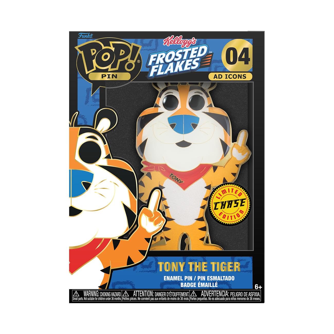 Foto 4 pulgar | Pin Funko Pop Frosted Flakes Tamaño Tony The Tiger - Venta Internacional.