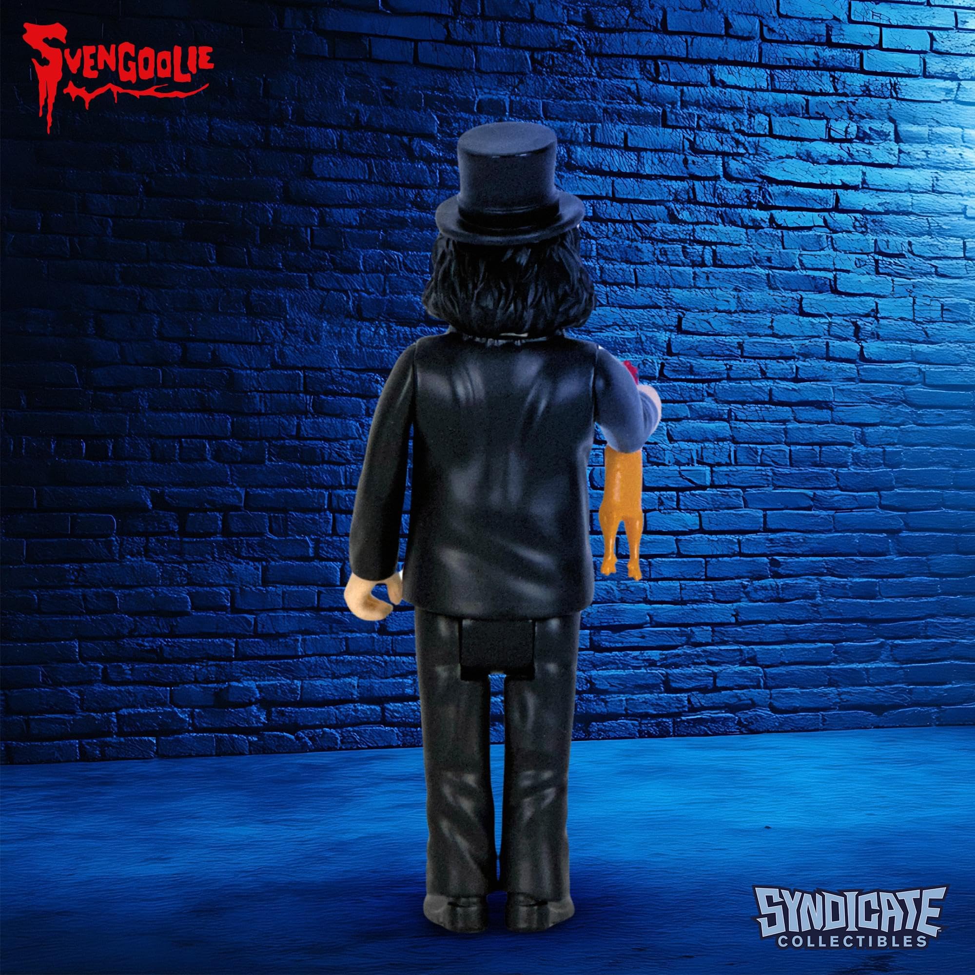 Foto 7 pulgar | Figura De Acción Toynk Svengoolie De Estilo Retro De 9 5 Cm Con Pollo De Goma - Venta Internacional.
