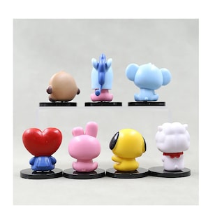 Foto 2 | Figuras Bt21 Belug 7 Piezas