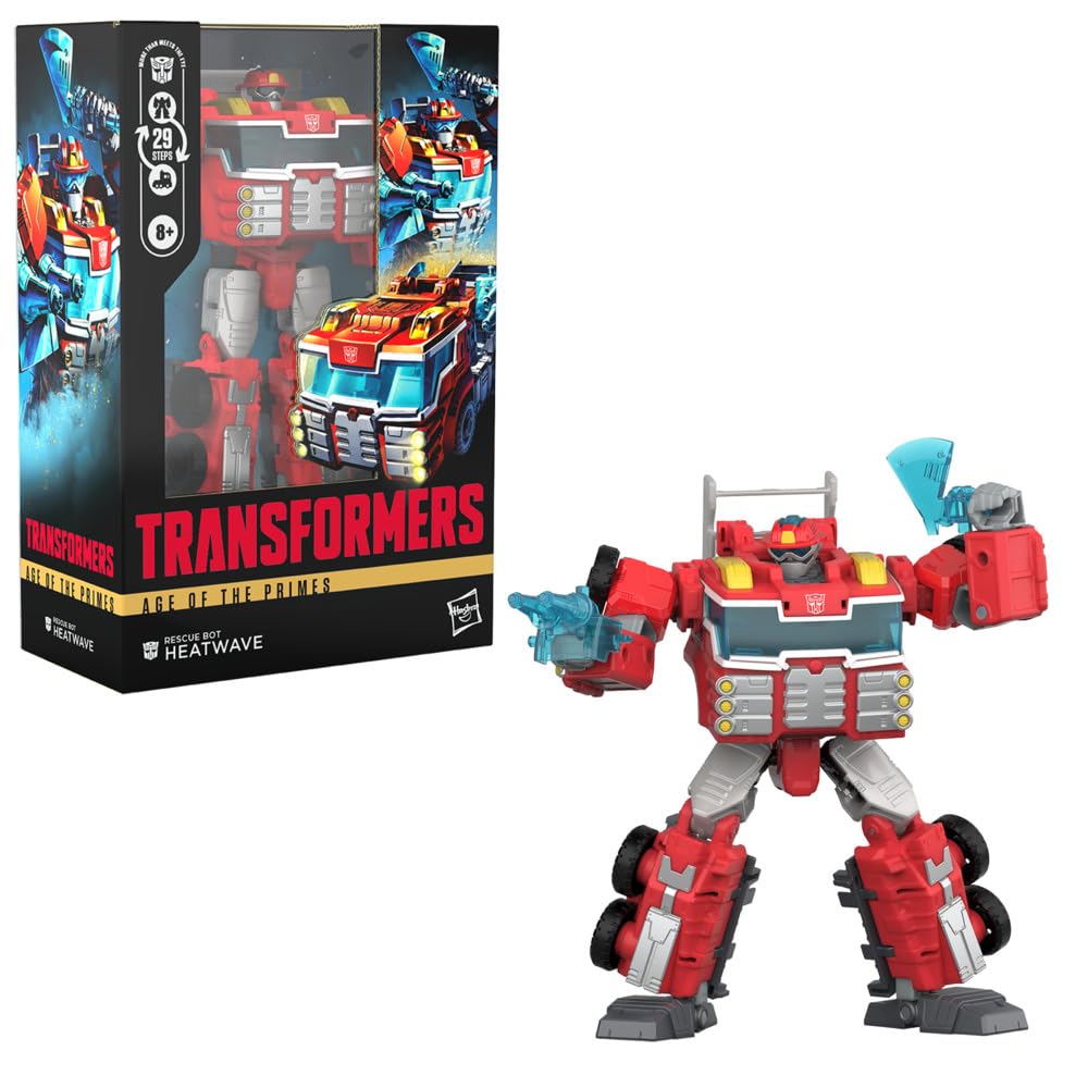 Foto 2 pulgar | Figura De Acción Transformers Age Of The Primes Voyager Heatwave - Venta Internacional.