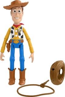 Foto 1 | Figura De Acción Mattel Disney Pixar Toy Story Woody Con Lazo - Venta Internacional.