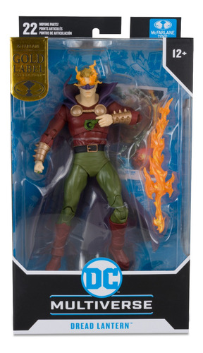 Foto 2 pulgar | Mcfarlane Figura 7 Dread Lantern (dark Metal) (gold Label)