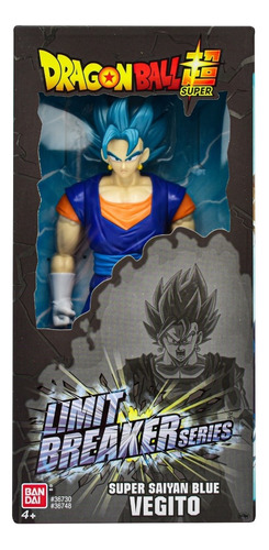Foto 2 pulgar | Dragon Ball Saiyan Blue Vegito Limit Breaker Series Bandai