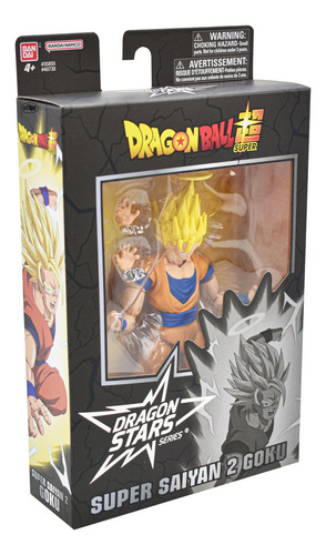 Foto 3 pulgar | Dragon Ball Super Goku Super Saiyan 2 Dragon Stars Bandai