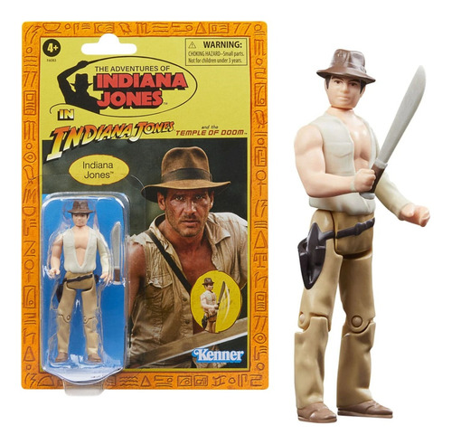 Foto 2 pulgar | Figura Indiana Jones Templo Perdicion Vintage Kenner Hasbro
