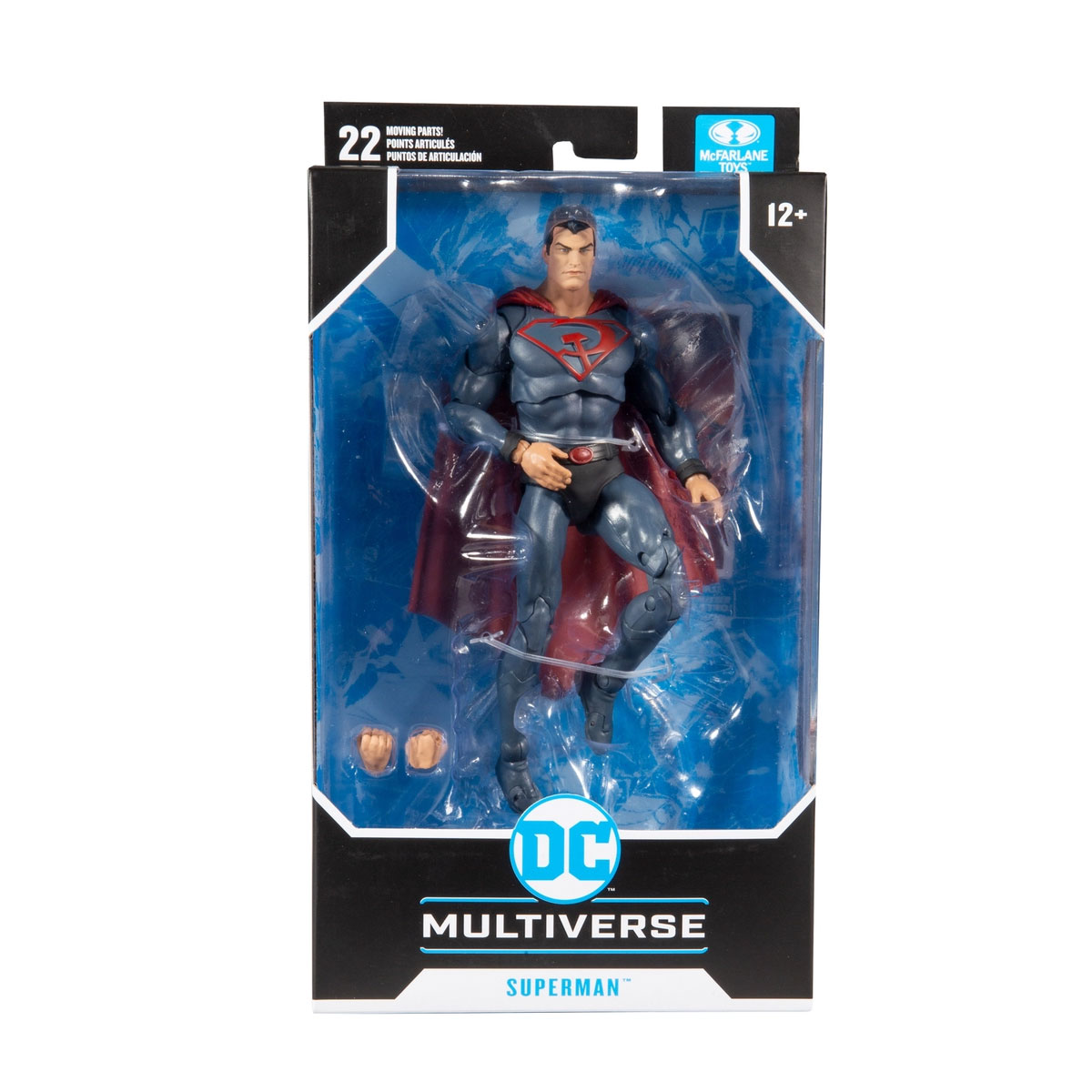 Foto 2 pulgar | Figura de Superman Mcfarlane Superman Red Son