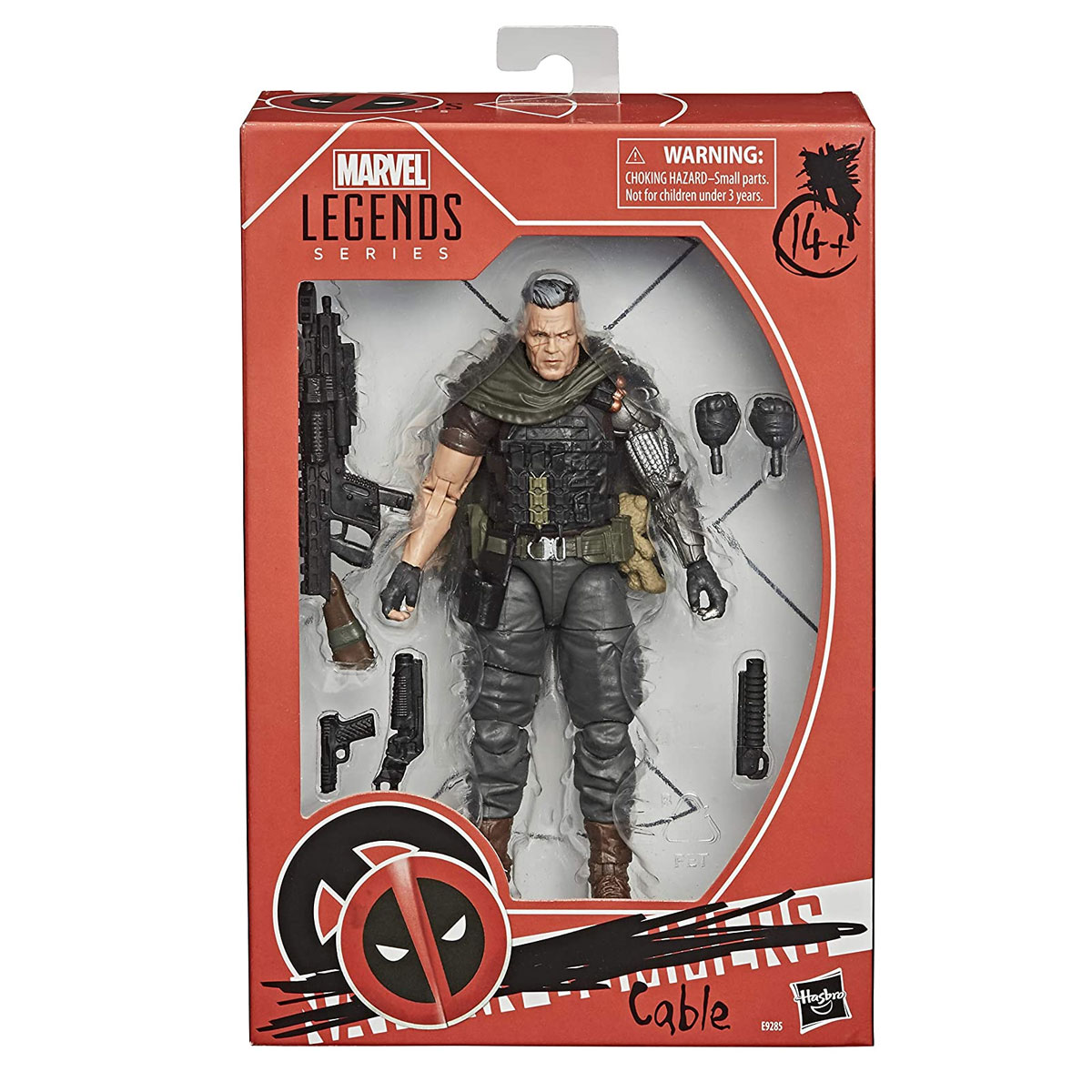 Figura de Deadpool Movie Marvel Legends Hasbro Cable