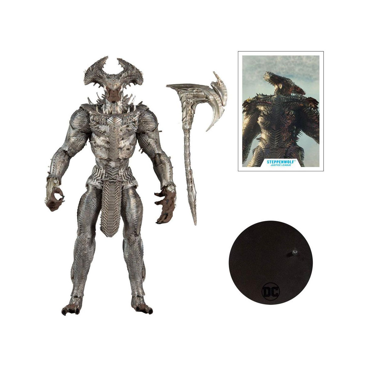 Foto 4 pulgar | Figura de Justice League Snyder Cut Mcfarlane Steppenwolf